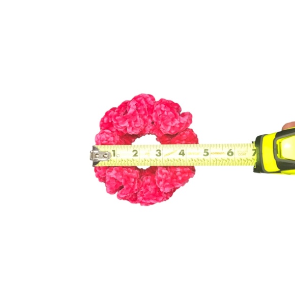 Free Love Hair Scrunchie - Luxe Velour Hair Tie - Picture 11 of 15
